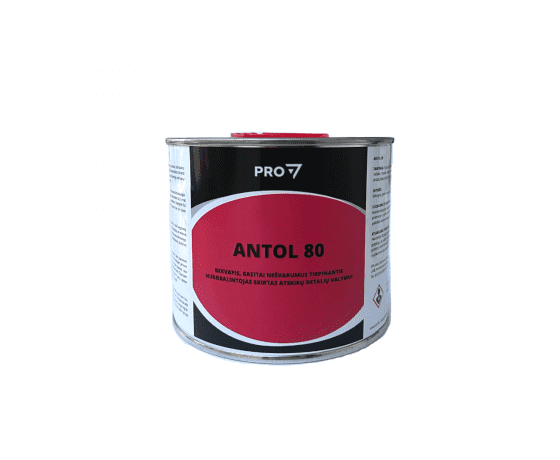 Bekvapė riebalų šalinimo priemonė - AMERICOL Antol 80, 0.5 l koncentratas